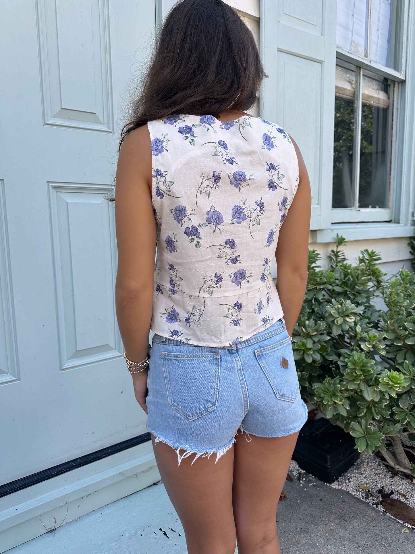 Choose Happy Floral Top
