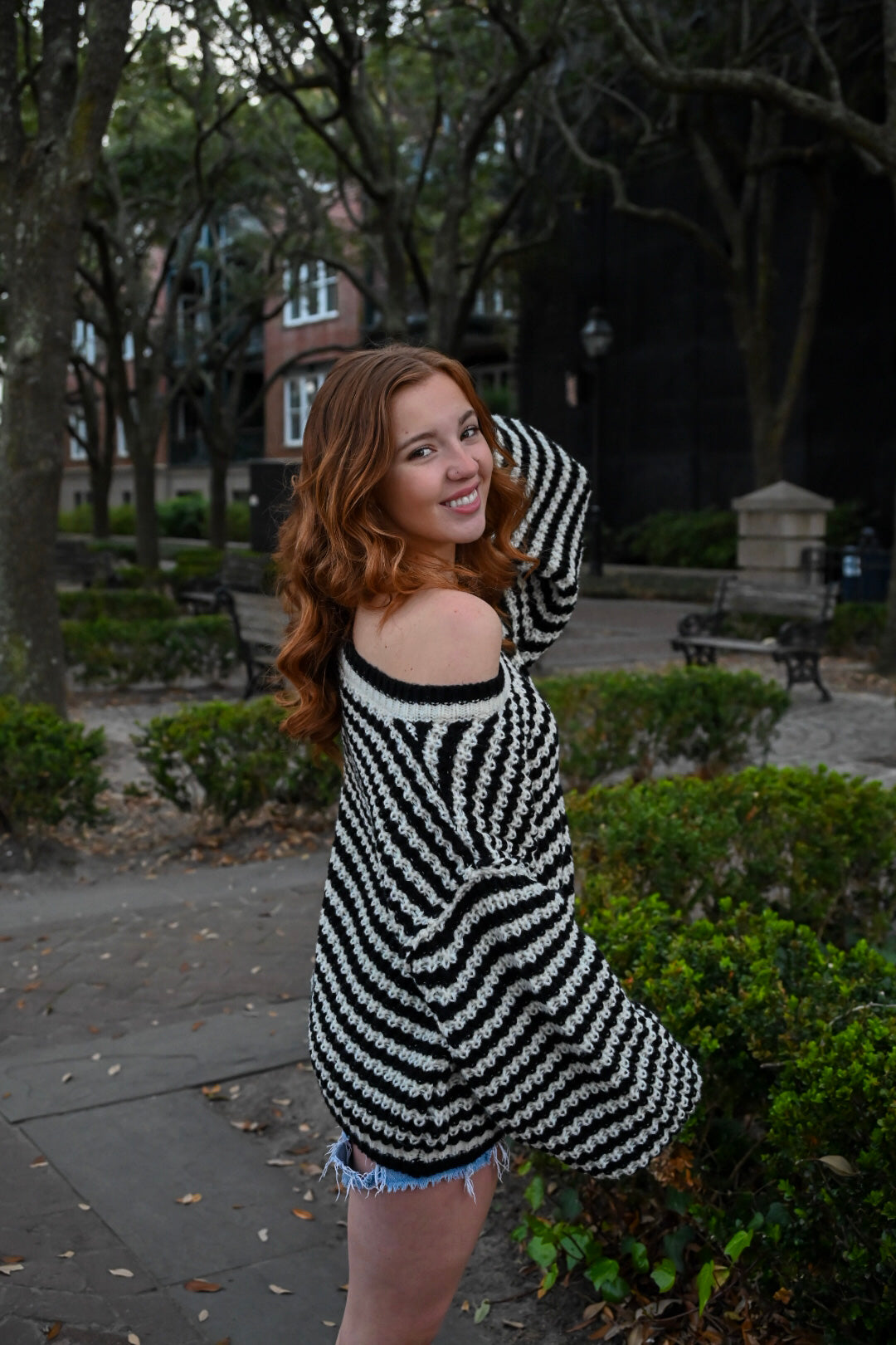 Meant To Be Striped Sweater
