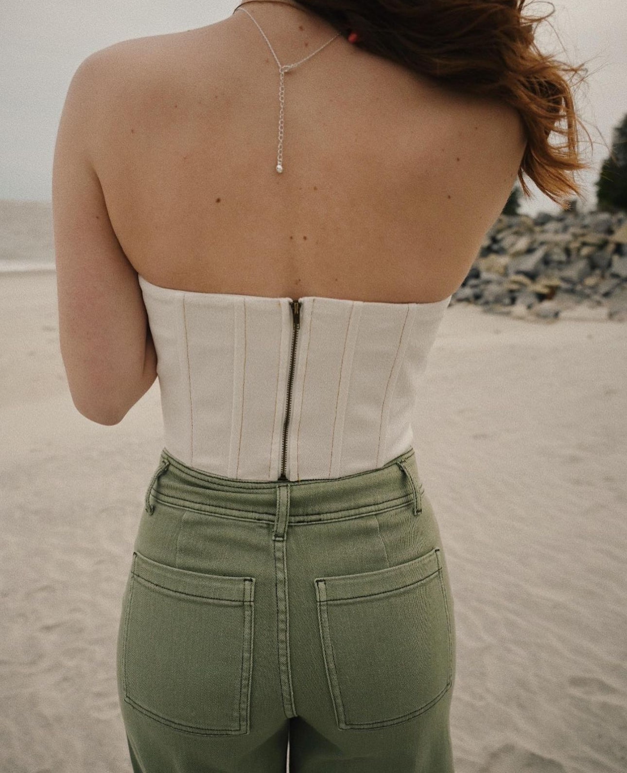 Back Together Corset Top