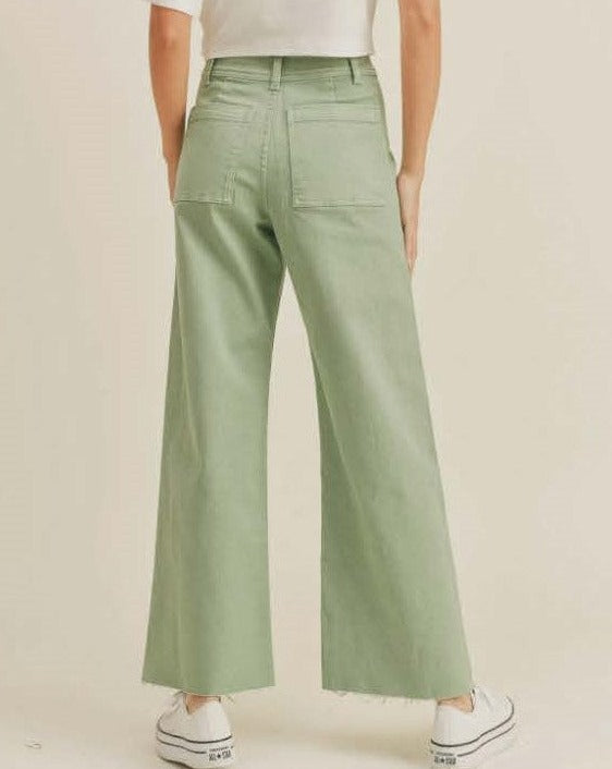 Avocado Queen Wide Leg Pants