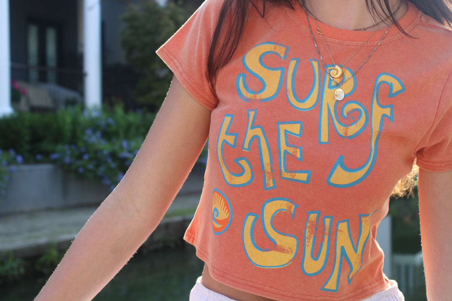 Surf The Sun Baby Tee