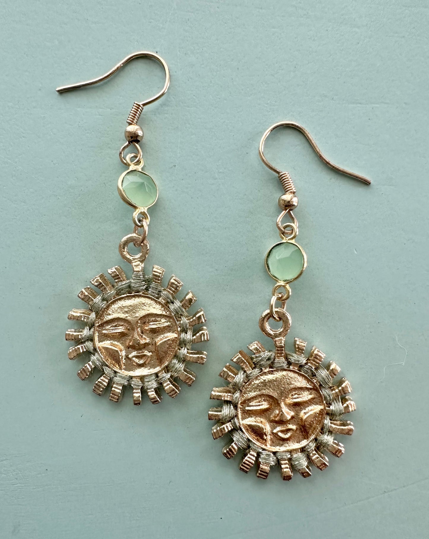 Sun Dangle Earrings