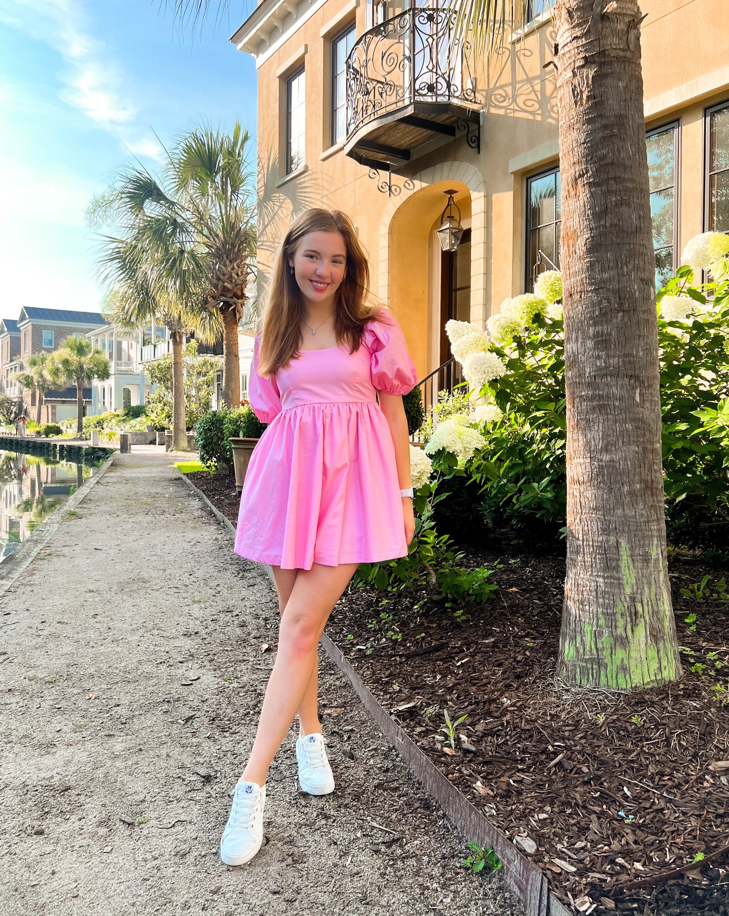 Pretty In Pink Romper