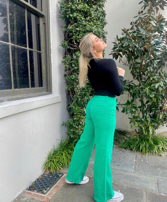 Green With Envy Jeans