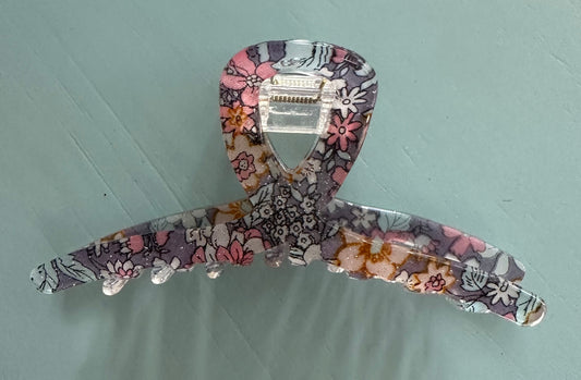 Vintage Floral Hair Clip