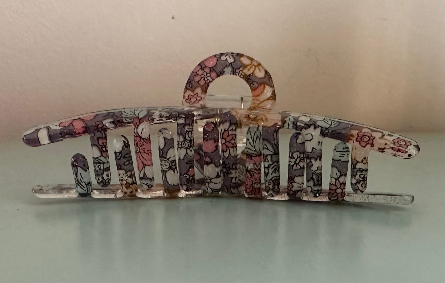 Vintage Floral Hair Clip