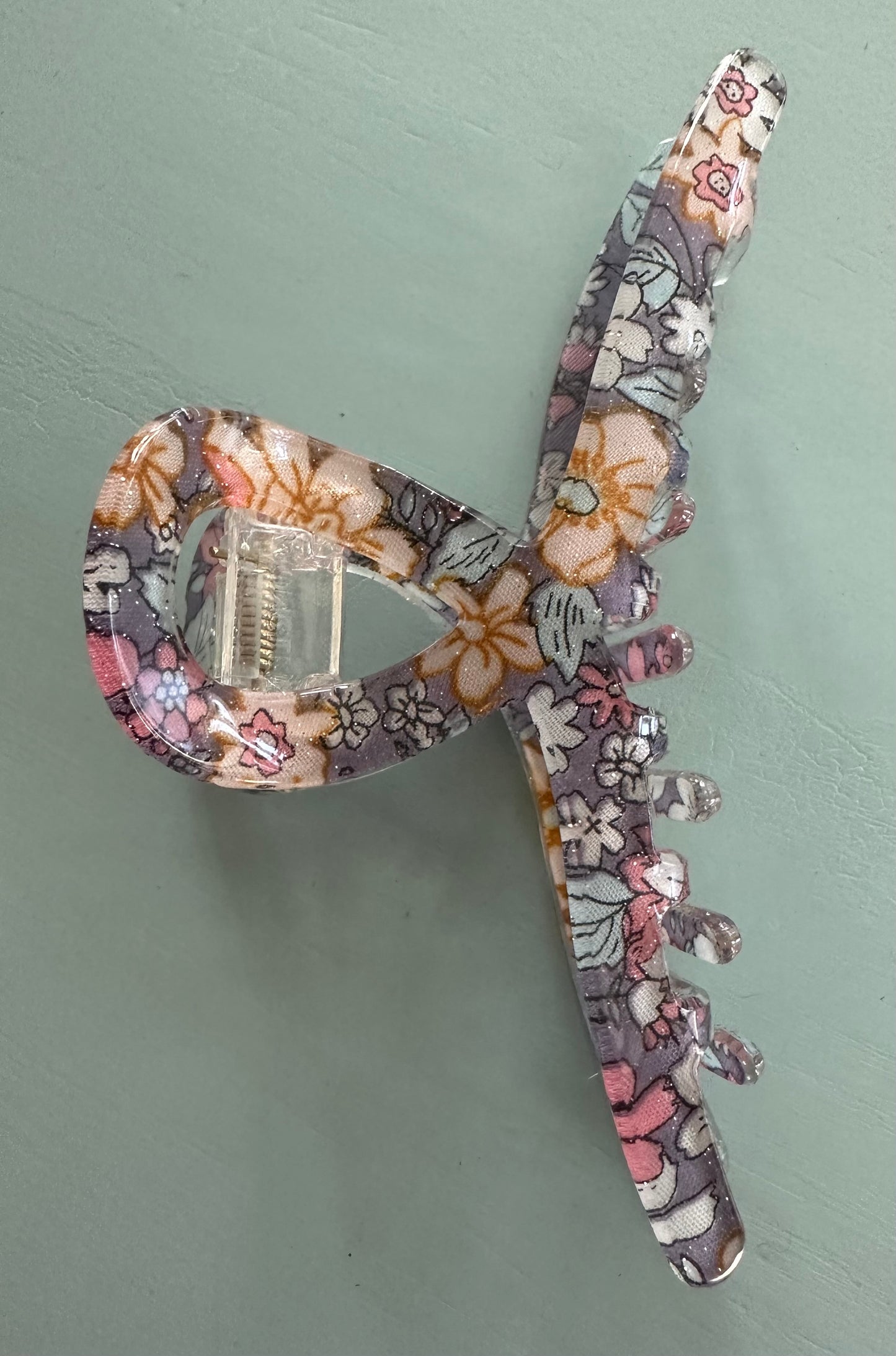 Vintage Floral Hair Clip