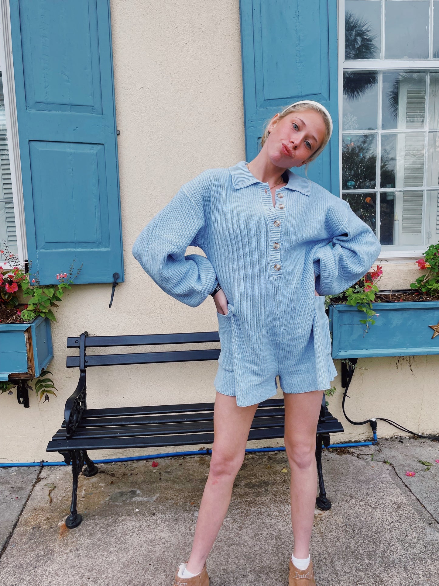 Sweater Weather Romper