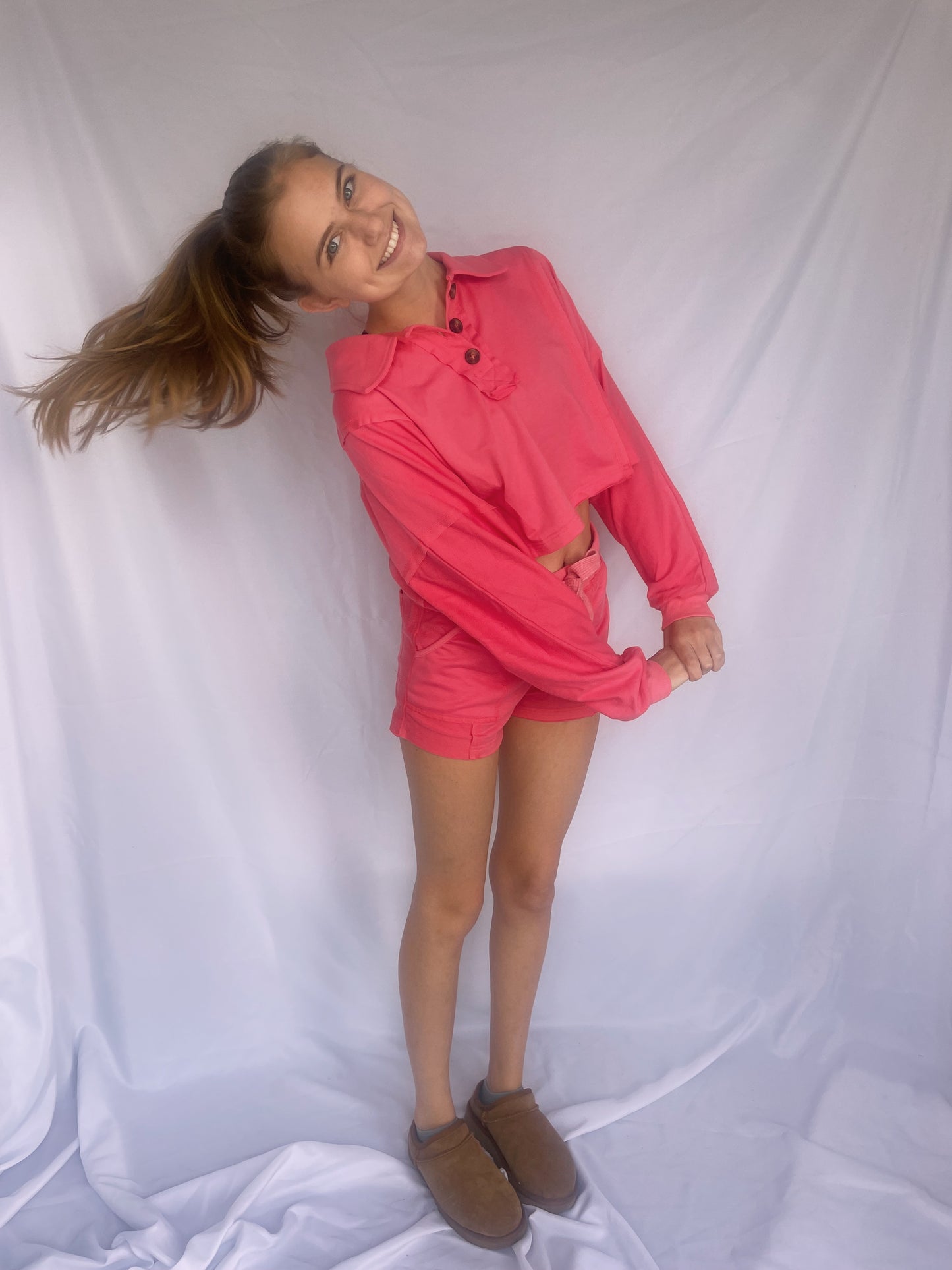 Show Me The Comfy Pink Lounge Set