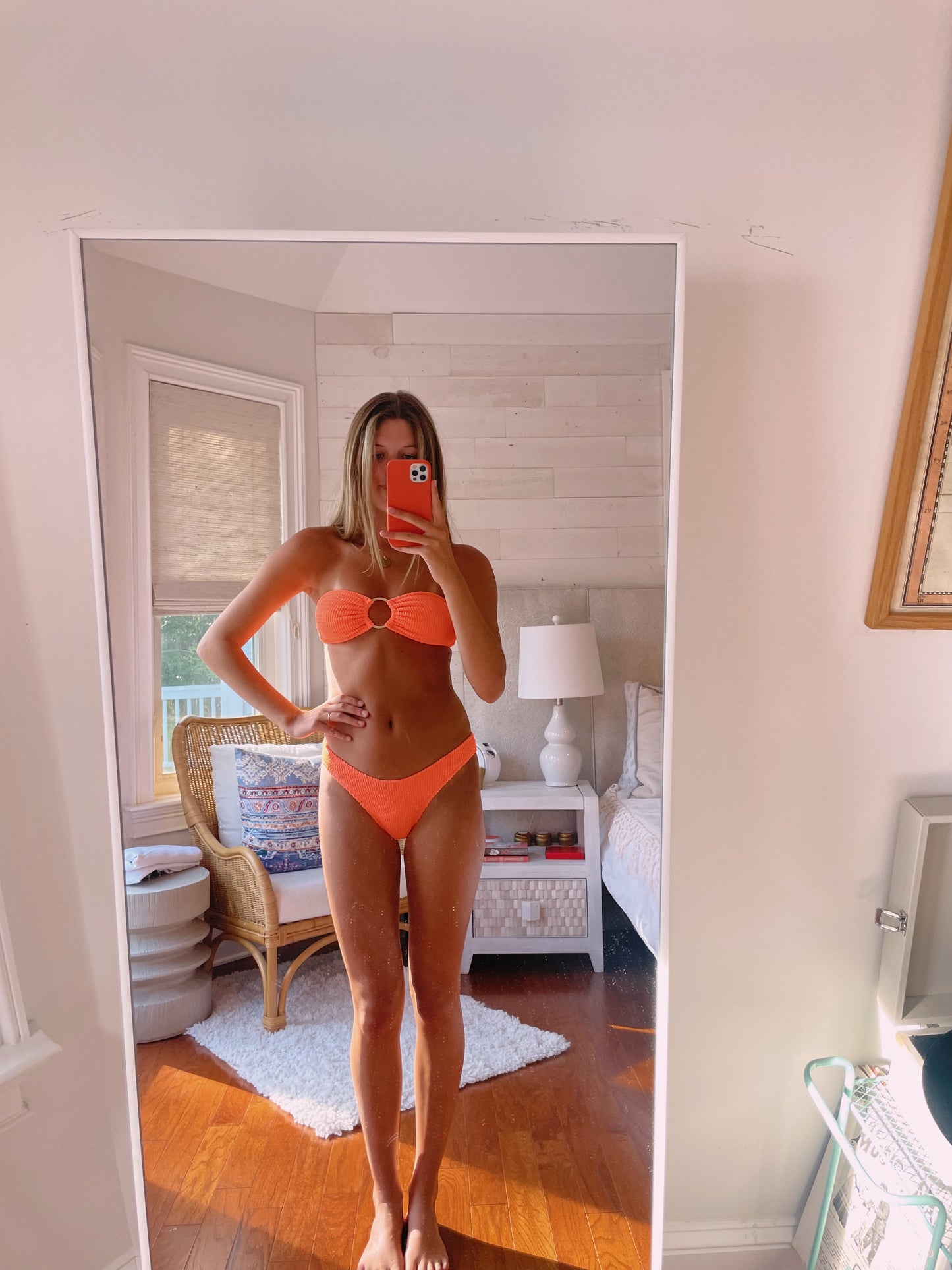 Sunset Views Coral Bikini