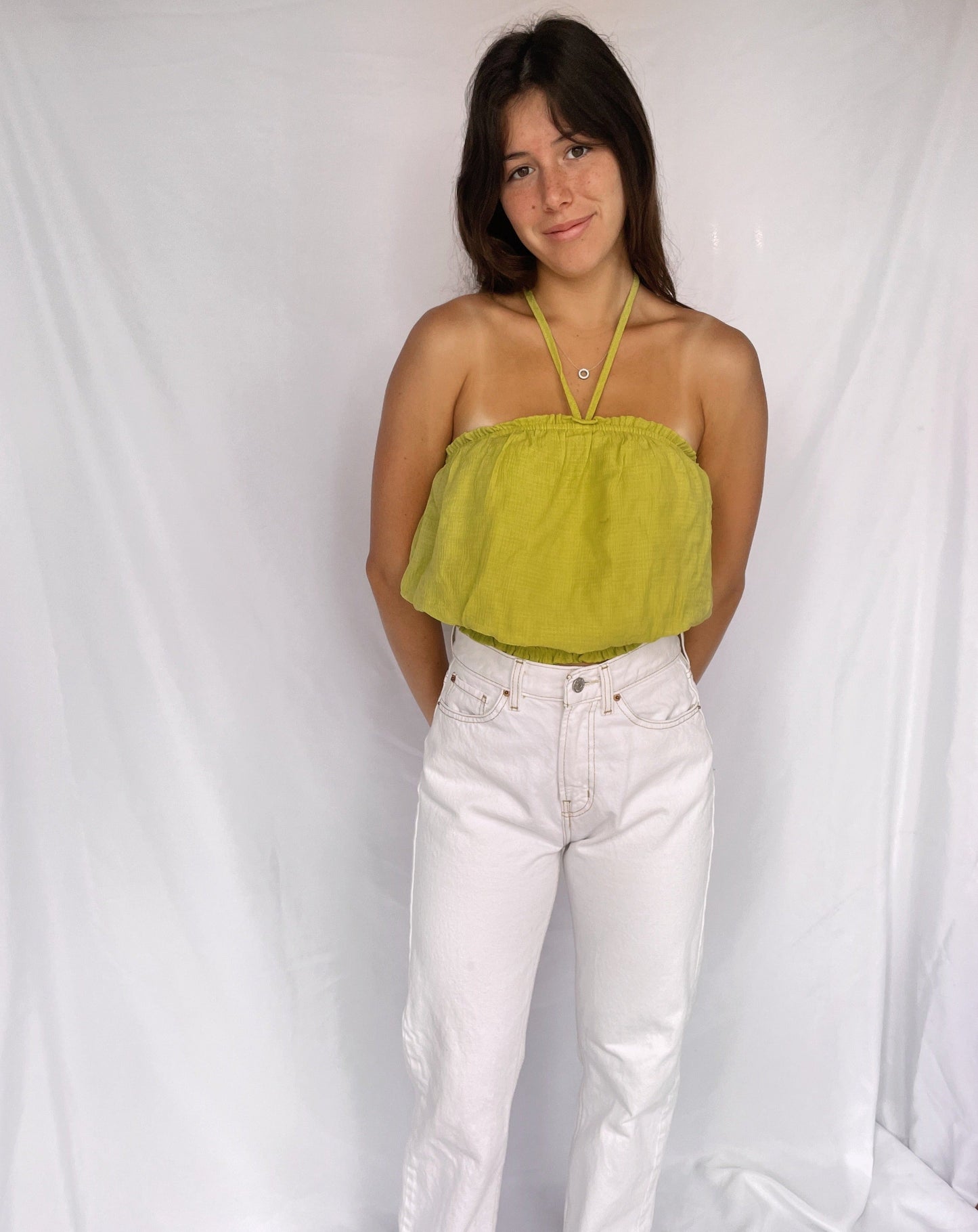Meet At Sunset Halter Top