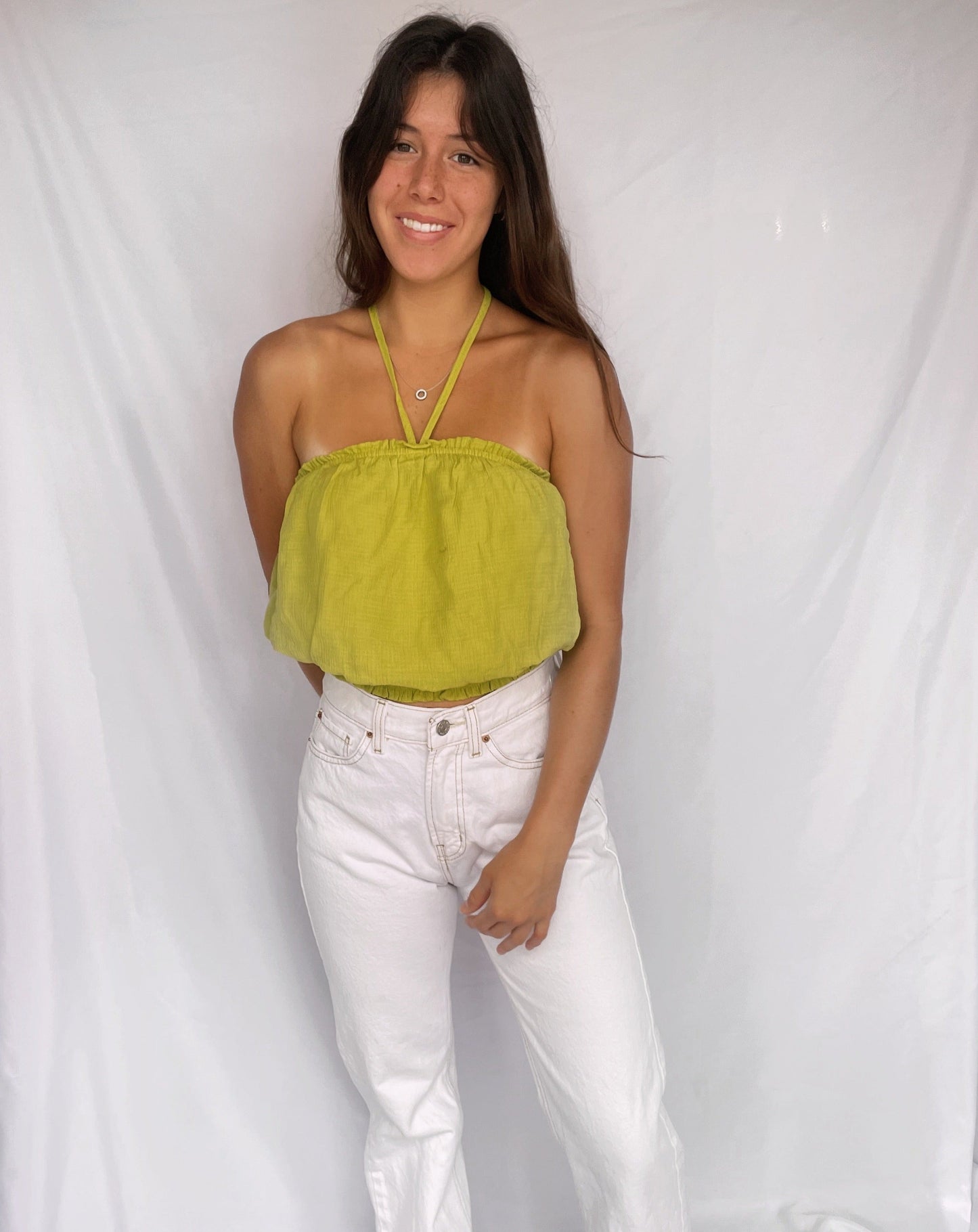 Meet At Sunset Halter Top