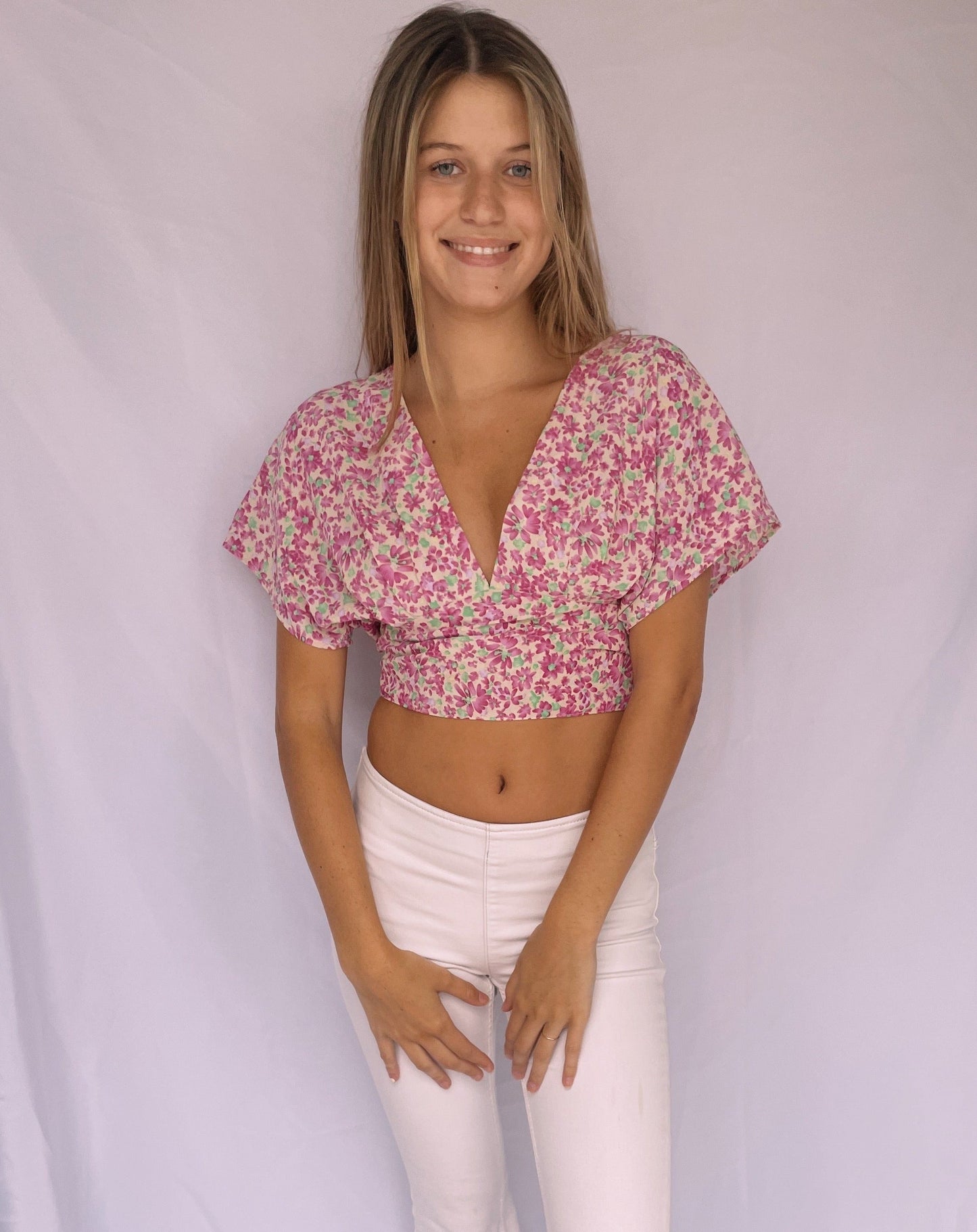 Too Sweet Tie-Back Top