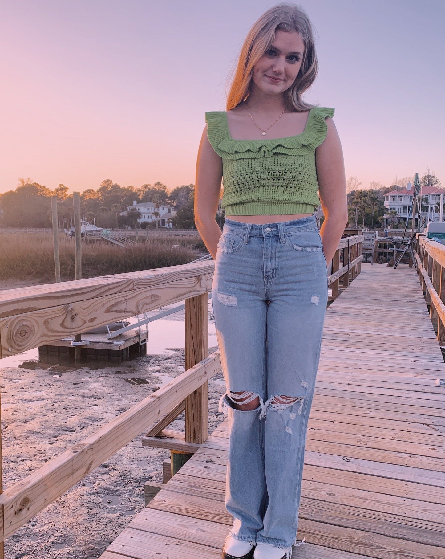 Days In The Sun Crochet Top