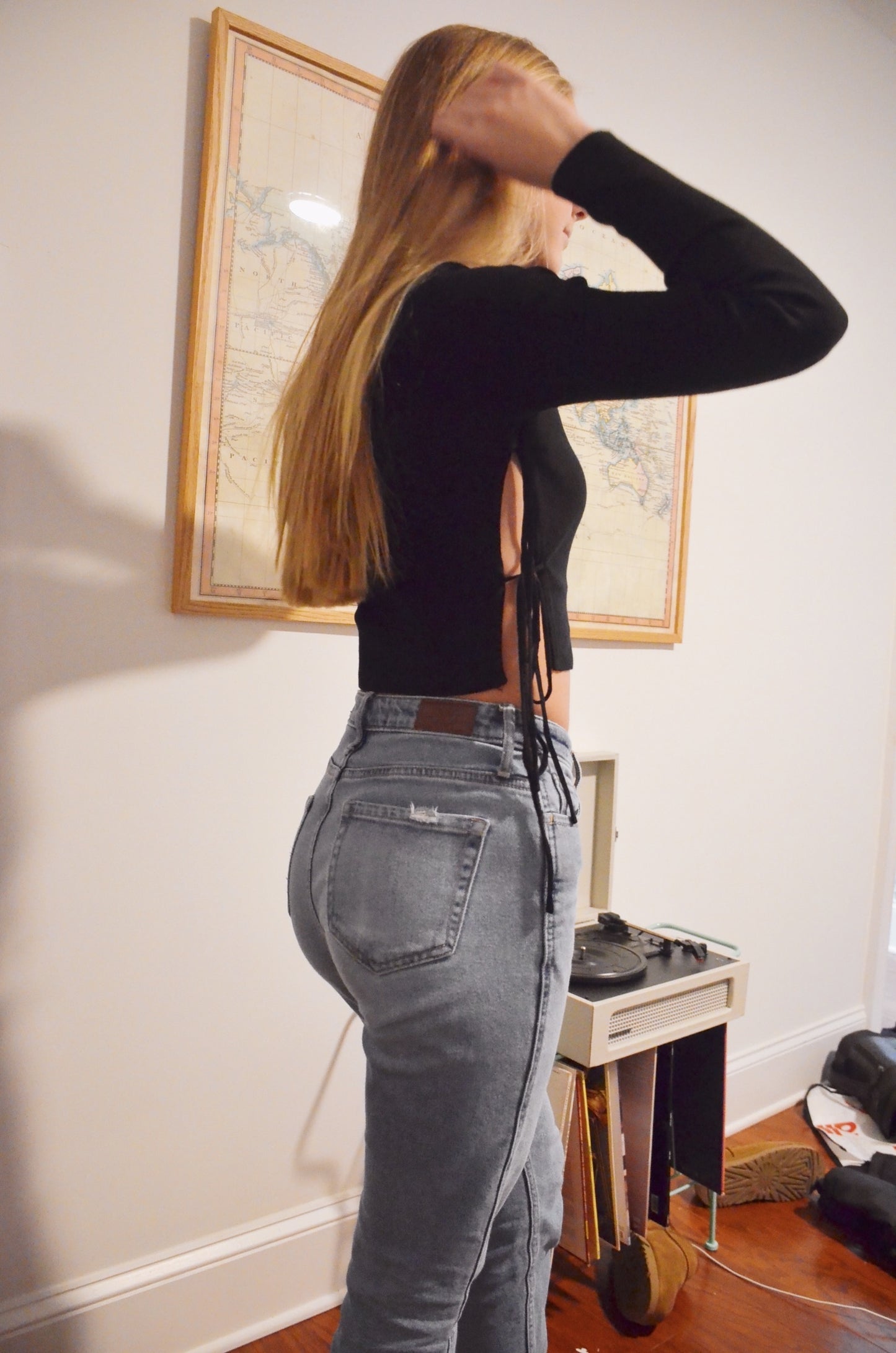 Fashionably Late Top