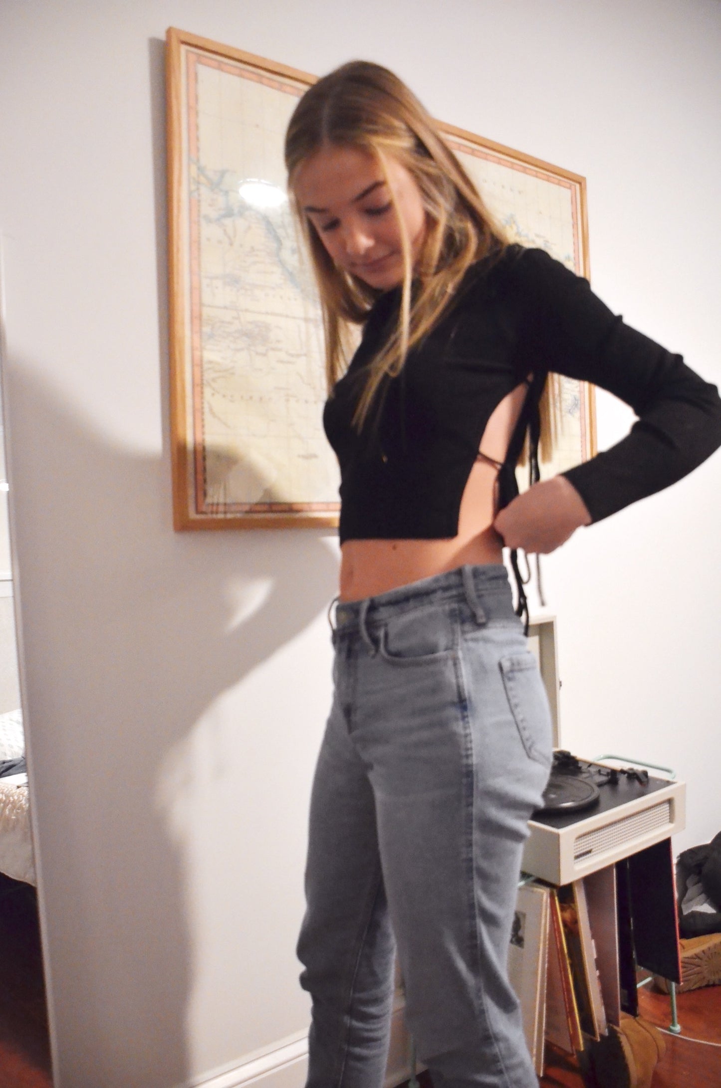 Fashionably Late Top