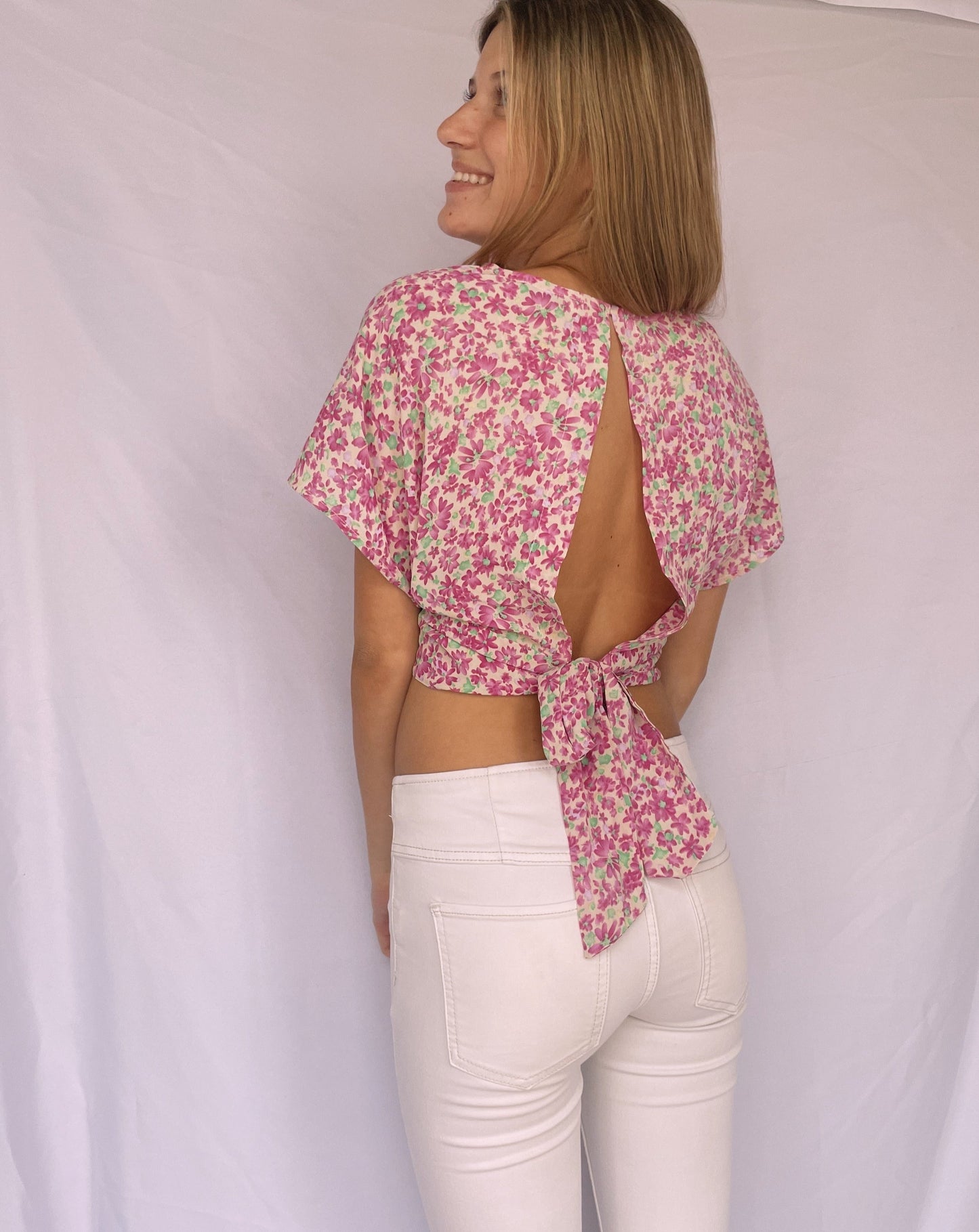 Too Sweet Tie-Back Top