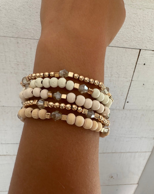 Ivory Bracelet Set