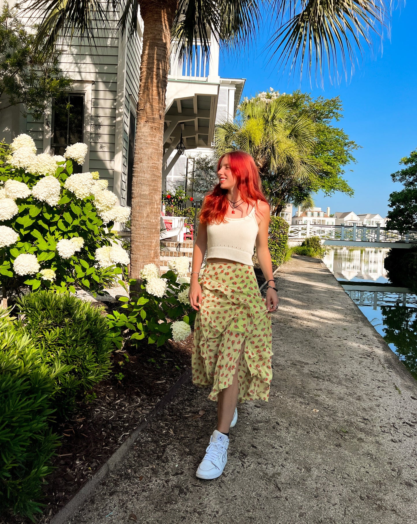 Dancing In A Flower Field Skirt