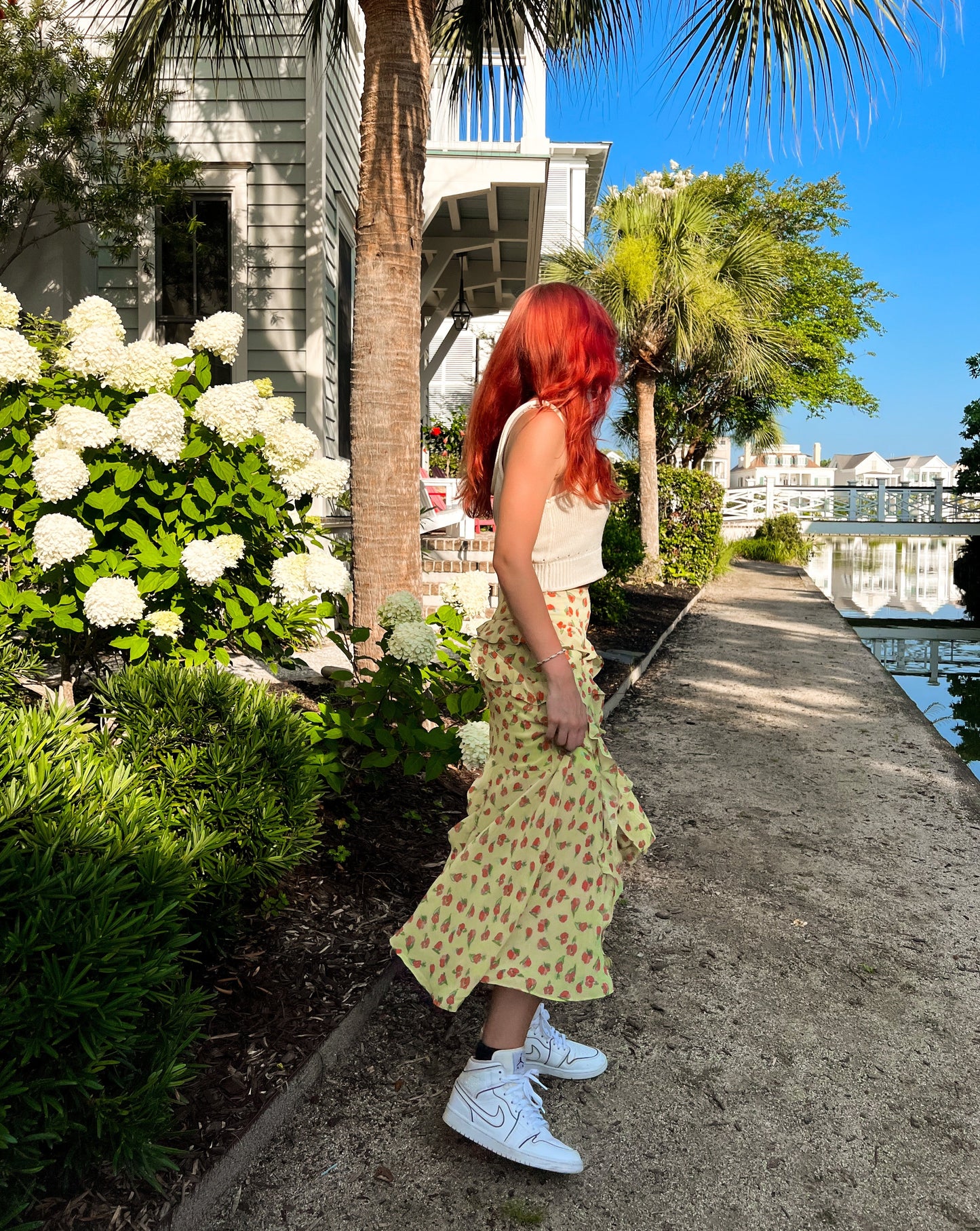 Dancing In A Flower Field Skirt