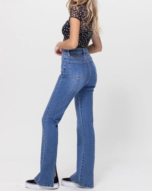 Cello Split Bootcut Jeans