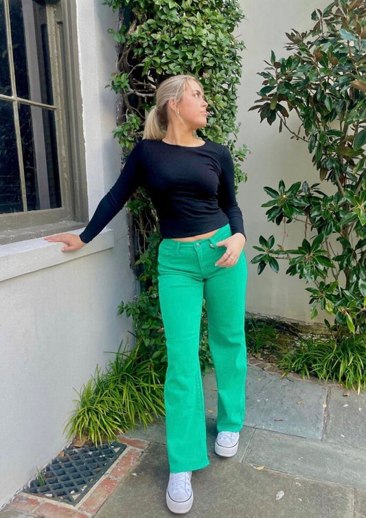 Green With Envy Jeans