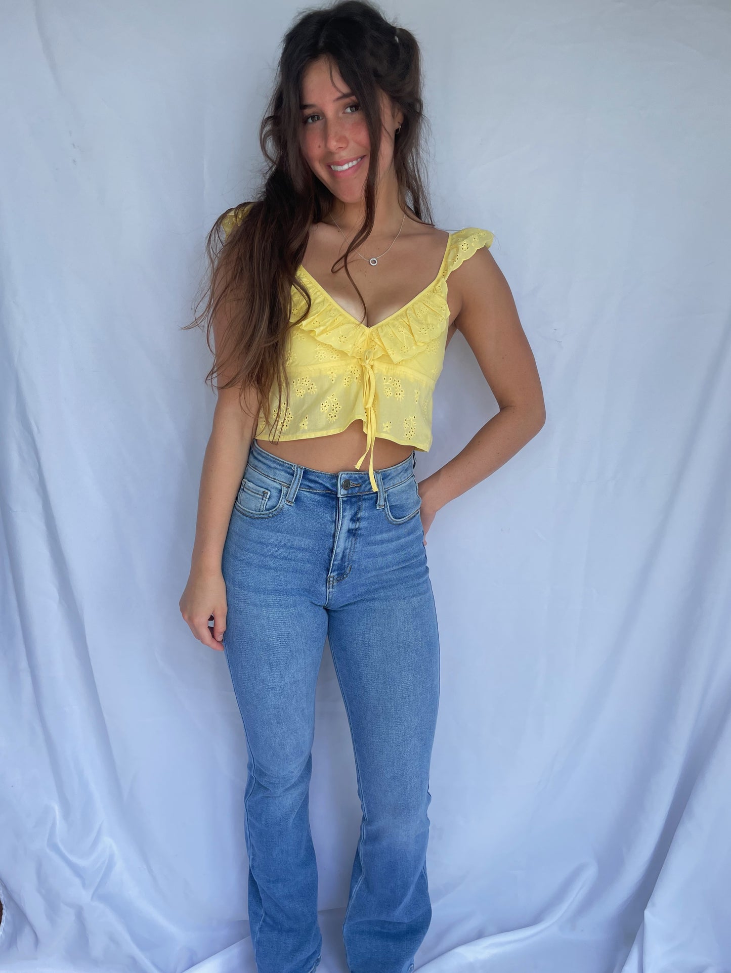Couldn't Be Cuter Yellow Top