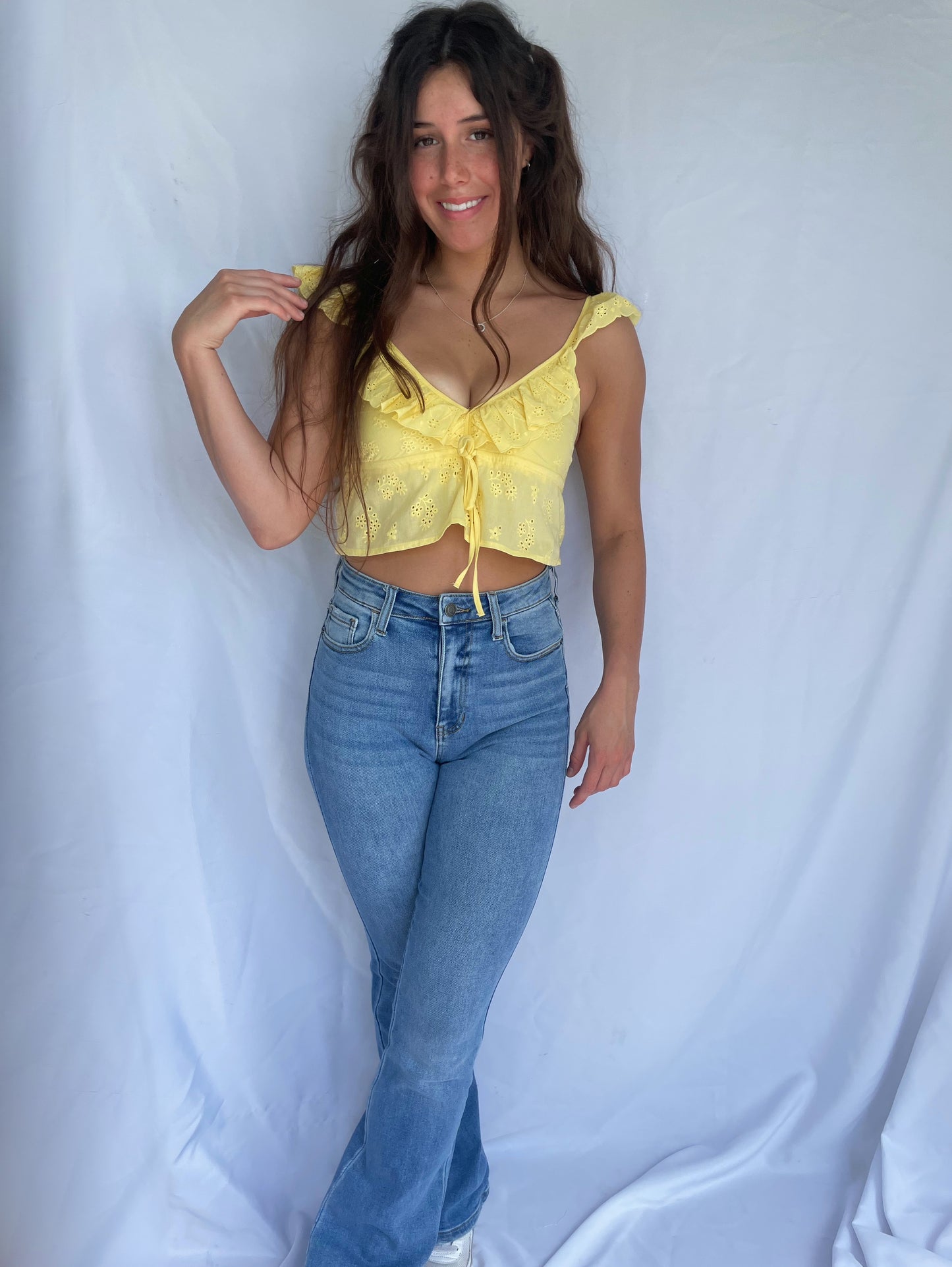 Couldn't Be Cuter Yellow Top